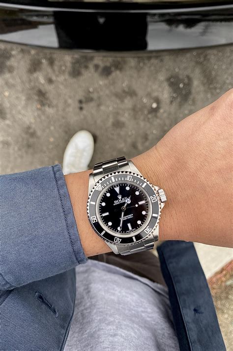 small wrist rolex submariner|rolex submariner 41mm lug to.